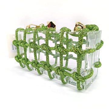 Stylish Rhinestone Acrylic Clutch for Every Occasion