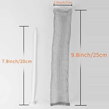 24 PCS LVYOUIF Stainless Steel Lint Traps for Washers