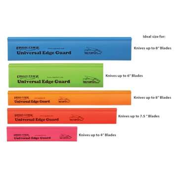 Ergo Chef 5pc Universal Knife Edge Guard Set - Multicolored Knives Protection