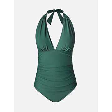 CUPSHE Women's One Piece Swimsuit with Tummy Control