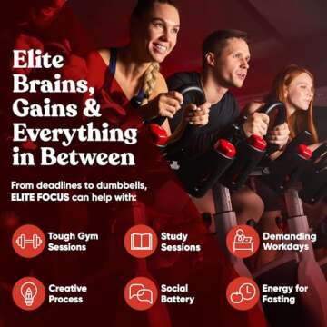 Elite Caffeine Pills with L-Theanine – Jitter-Free Focused Energy Supplements – Clean & Natural Nootropic Stack for Smart Cognitive Performance – 120 Soft Capsules