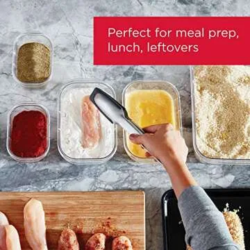 Rubbermaid Brilliance Leak-Proof Food Storage Containers