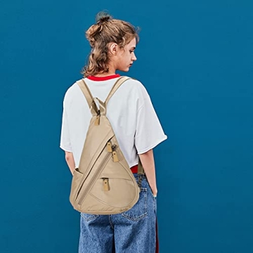 KL928 Nylon Sling Bag - Lightweight Water-Resistant Daypack