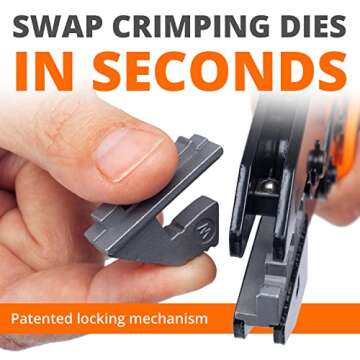 Wirefy Crimping Tool Set - Ratcheting Crimper for All Connectors