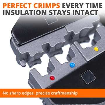 Wirefy Crimping Tool Set - Ratcheting Crimper for All Connectors