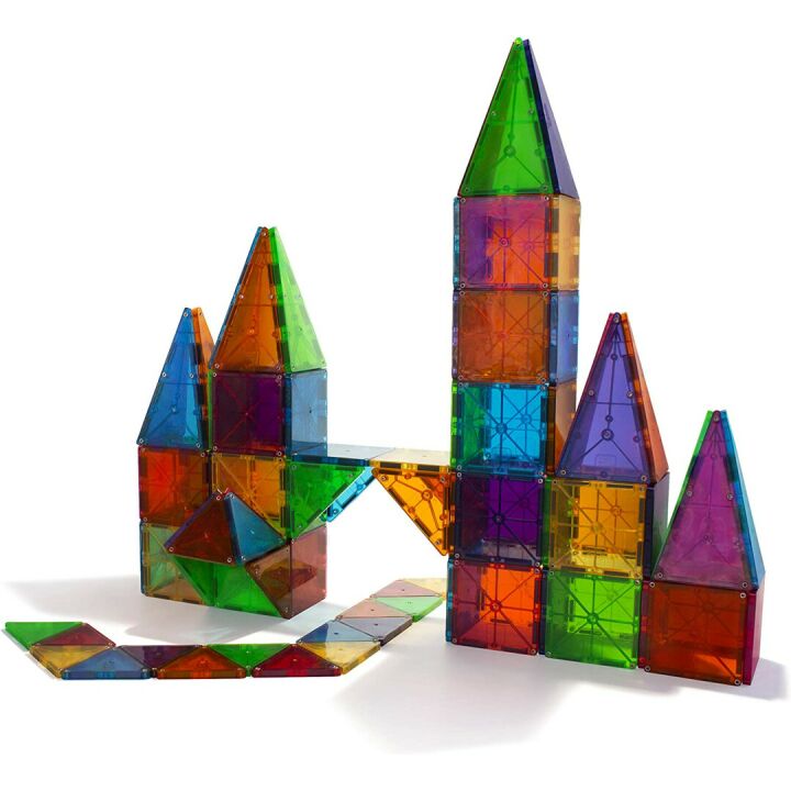 Magna-Tiles 100-Piece Set for Creative Kids Play