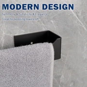 Self Adhesive Hand Towel Holder - Easy Install & Rustproof