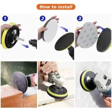 Top Quality Toovem 49PCS Sanding Discs for Wood & Metal