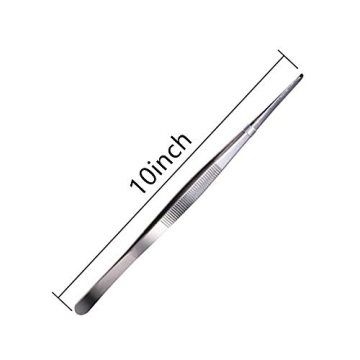 Aniso Long Precision Kitchen Tweezers for BBQ and Crafts