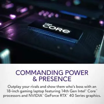 Alienware M18 Gaming Laptop - Ultimate Performance with 18-inch 165Hz Display