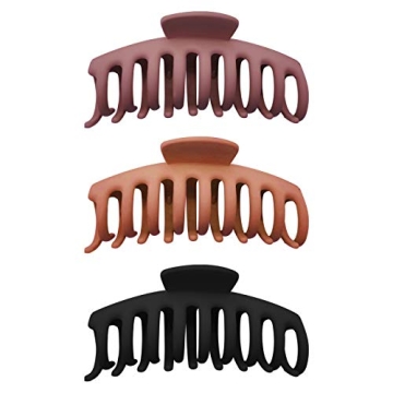 MJIYA Hair Claw Clips Strong Hold Large Hair Accessory