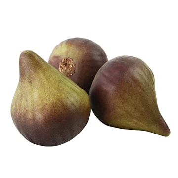 DDJYP 6pcs Fake Figs Artificial Fruit Fig Lifelike Decorative Fruit Model for Home Kitchen Cabinet D...