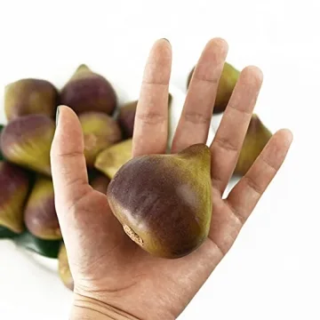 DDJYP Faux Figs - Realistic Decorative Fruit for Home Use