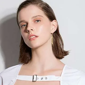 Stylish Cupid's Arrow Drop Earrings for Unique Gifting