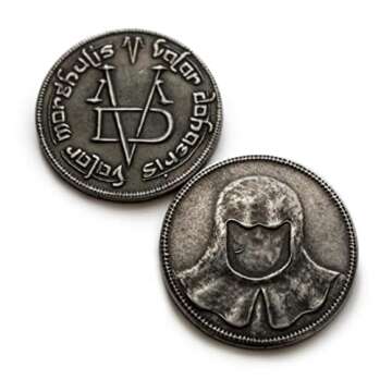 Game of Thrones: Fully Licensed Iron Coin of The Faceless Man by Shire Post