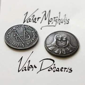 Game of Thrones: Fully Licensed Iron Coin of The Faceless Man by Shire Post