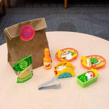 Fat Brain Toys Pretendables Nacho Set for Creative Play