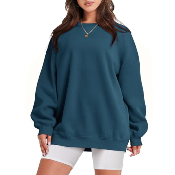 ANRABESS Women's Oversized Fleece Hoodie - Cozy Fall & Winter Pullover