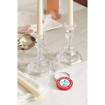 Fox Run Stick-Um Candle Adhesive for Secure Candle Holders