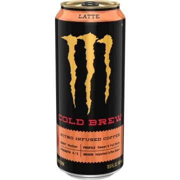 Monster Energy Java Nitro Cold Brew Coffee + Energy Drink 13.5oz
