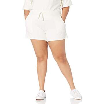 The Drop Elaina French Terry Sweatshorts - Soft Comfort