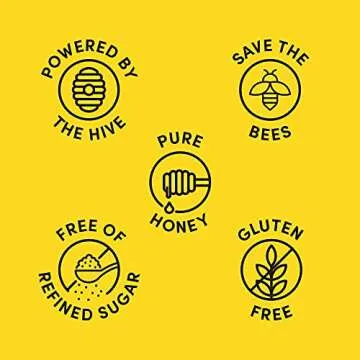 BEEKEEPER'S NATURALS 100% Raw Honey Sampler Gift Box - Natural & Crystallized - Eco-Friendly, Non-Toxic, Non-GMO, Gluten-Free, Sustainable - Paleo Friendly (Set of 4 Glass Jars)