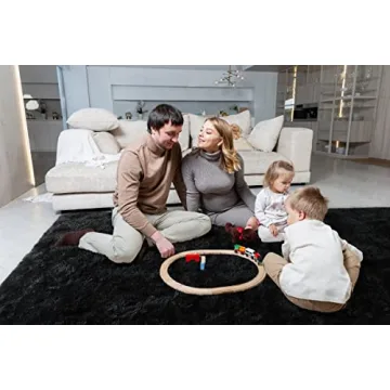 LOCHAS Soft Indoor Rugs - Modern Fluffy Carpet