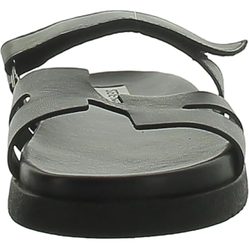 Shop Steve Madden Mayven Slide Sandal for Women in Black Leather