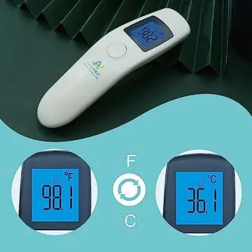 Amplim Touchless Forehead Thermometer for All Ages