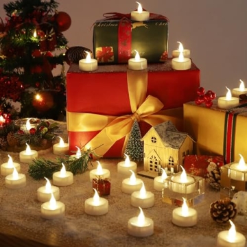 Topstone LED Tealight Candles with Timer & Remote