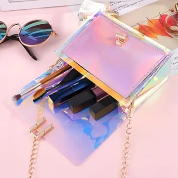 FENICAL Holographic Crossbody Bag for Everyday Style