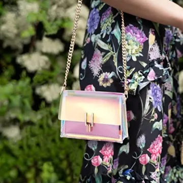 FENICAL Holographic Crossbody Bag for Everyday Style