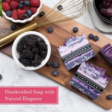 Luxury FinchBerry 8 Bar Soap Set - Vegan Handmade Bars