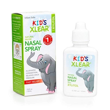Xlear Kids' Nasal Spray - Natural Saline Solution with Xylitol