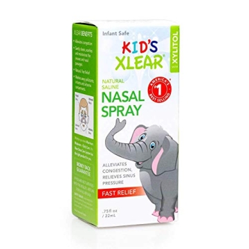 Xlear Kids' Saline Nasal Spray - Natural Daily Decongestant 0.75 fl oz