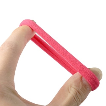 60pcs Affordable Nylon Elastic Hair Ties for All Hair Types