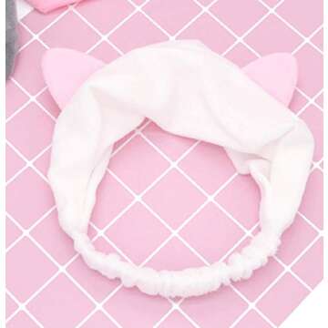 Xinfenglai 3 Pcs Silicone Face Mask Brushes And 1 Pcs Headband , Flexible Facial Mud Mask Applicator Brush, Hairless Moisturizers Applicator Tools, Soft Face Mask Applicator for Mud, Clay, Charcoal Mixed Mask (3Pcs Brush and hairband)