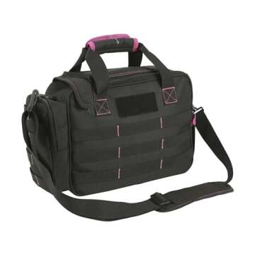 Allen Company Dolores Women's Compact Shooting Range Bag - Gun Storage Pouches for Handguns, Shootin...