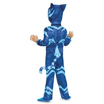 Disguise Catboy Classic Toddler PJ Masks Costume, Medium/3T-4T, Blue
