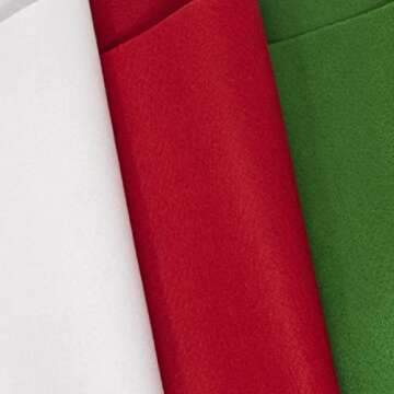 Singer Fabric 100% Polyester Felt - Versatile 36-Inch White Crafting Material
