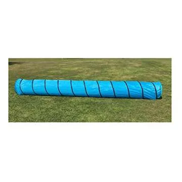 FurryFriends 18 Foot Long, 2 Foot Wide Opening, Premium Pet Agility Tunnel, Outdoor Training and Exercise Equipment for Dogs, Puppies and Other Animals