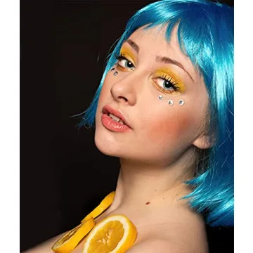 Vibrant Short Bob Colored Wigs Set for Party Fun