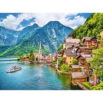 Ravensburger Hallstatt in Austria Jigsaw Puzzle (500 Piece)