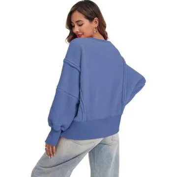Cozy & Stylish MAOECO Women's Fuzzy Sweatshirt