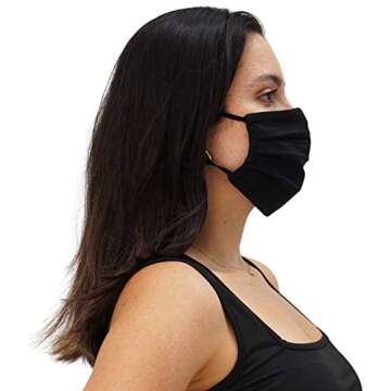 Comfortable & Stylish Simlu 3 Pack Reusable Face Masks for All