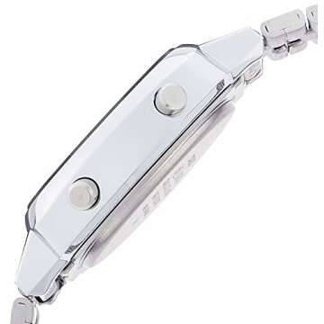 Casio LF20WA-1 | Unisex Digital Watch | Silver | WR | 1/10 SEC Stopwatch | Countdown Timer | Daily Alarm | LED Display | Auto Calendar | Regular Timekeeping (HR, Min, SEC, PM, Date, Day) | 2 Year Batt