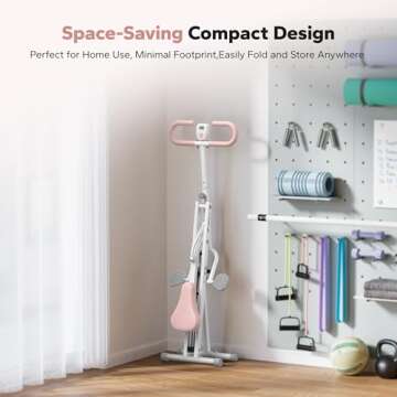 MERACH Squat Machine, 2 in 1 Squat Rowing Machine, Easy Setup & Foldable Exercise Equipment, Glute Trainer Machine, Glutes & Leg Home Workout Machine