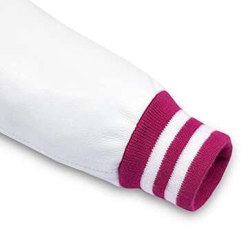 Sledwise Varsity Jacket Baseball Letterman Jacket– Wool and Leather Premium Quality Unisex Basketball Jacket