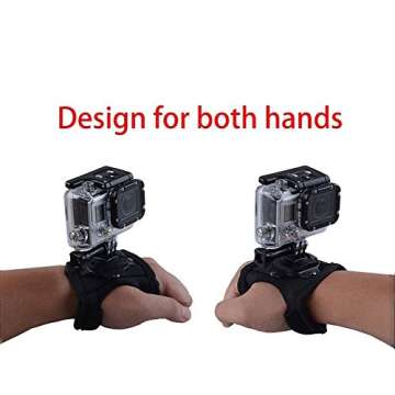 VVHOOY Hand Strap Mount for GoPro - 360° Rotation
