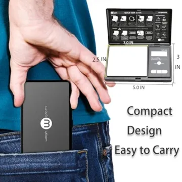 DIGITAL POCKET SCALE 200G x 0.01G FOR KITCHEN & JEWELRY